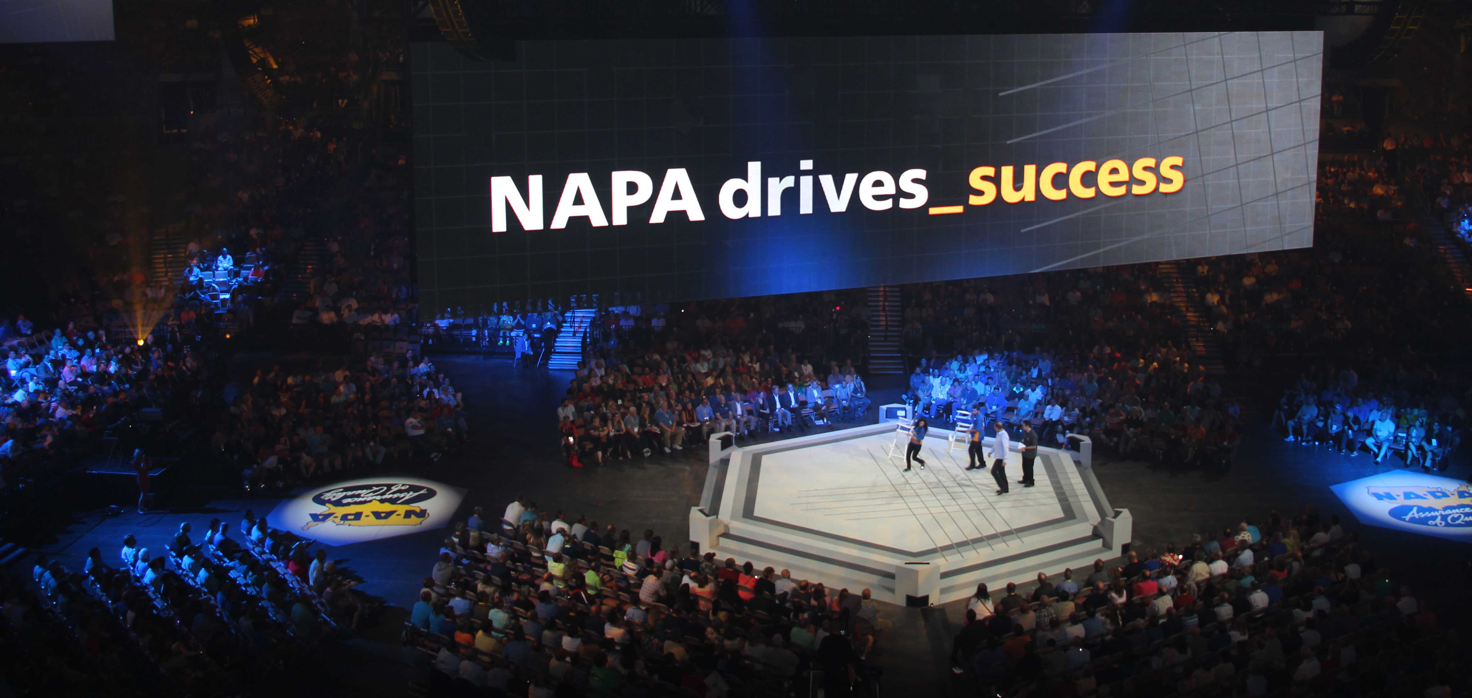 stage design at NAPA Expo